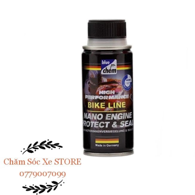 BLUECHEM NANO ENGINE SUPER PROTECTION 50ML -Bảo Vệ Động Cơ Nano BLUE CHEM- PHỦ NANO THÀNH ĐỘNG CƠ BLUE CHEM