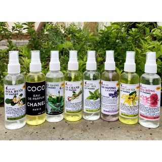 Xịt thơm phòng bestlady 100ml: hương sả chanh, quế ,lavender, coco chanel...