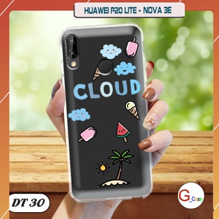 Ốp lưng điện thoại Huawei P20 LITE (Nova 3E) dẻo trong in hình