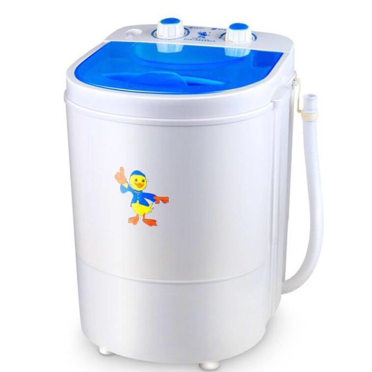 Máy giặt mini thùng đơn 4,5KG nhỏ vớ cho trẻ em và sơ sinh với hệ thống thoát nước nhà bán buôn thế