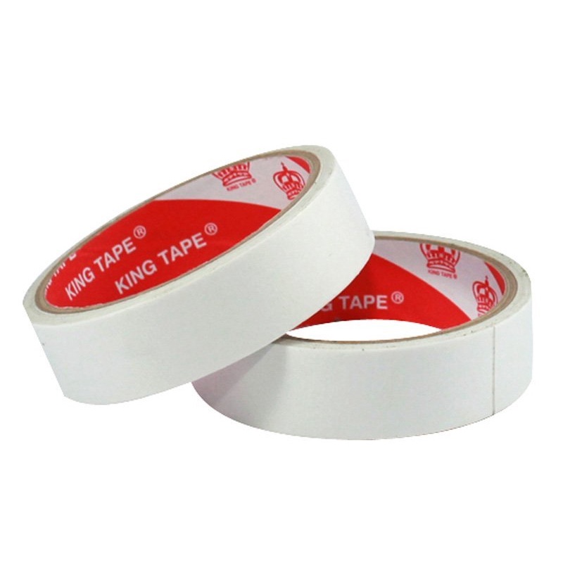 Băng keo 2 mặt 1,2cm 2,4cm 4,8cm,  100gr