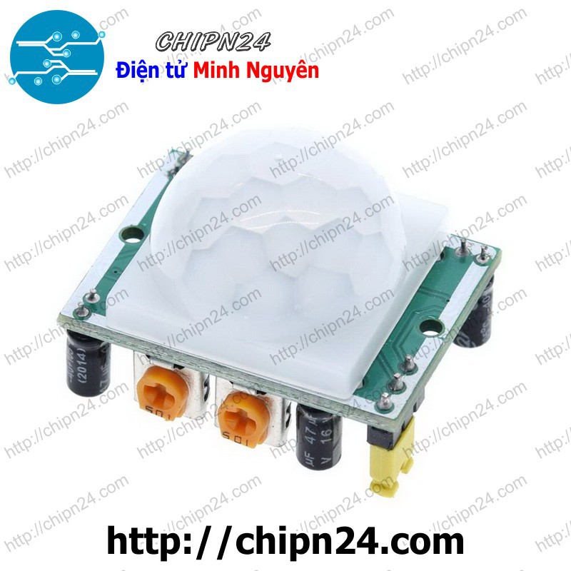 [1 CÁI] Module Cảm biến Thân Nhiệt Chuyển Động PIR HC-SR501