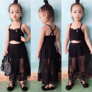 Maxi 2 dây phối ren