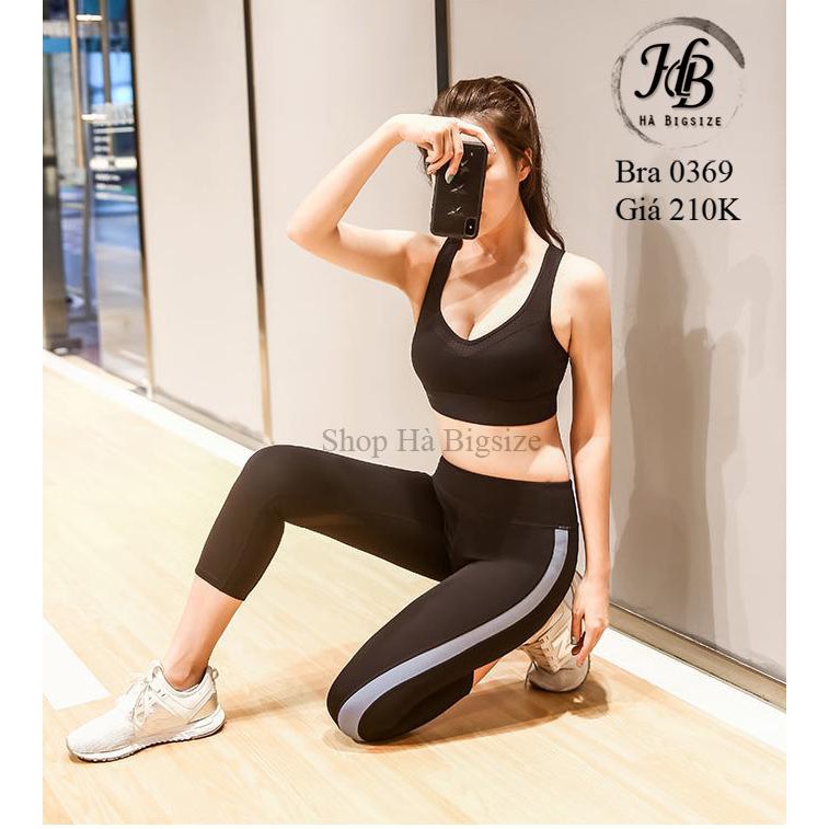 Bra gym gài big size dành cho người mập từ 65kg - 90kg (hình mẫu chụp thật 100%) - có sẵn tại shop