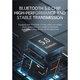 Bluetooth 5.0 transmitter USB plug for wireless connection to computer mouse/keyboard