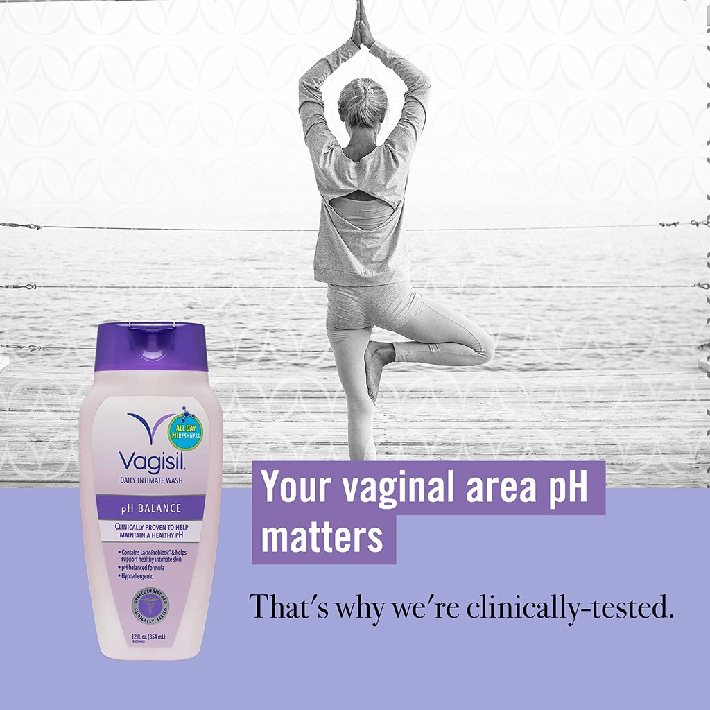 Dung dịch vệ sinh phụ khoa Vagisil pH Balance 354ml