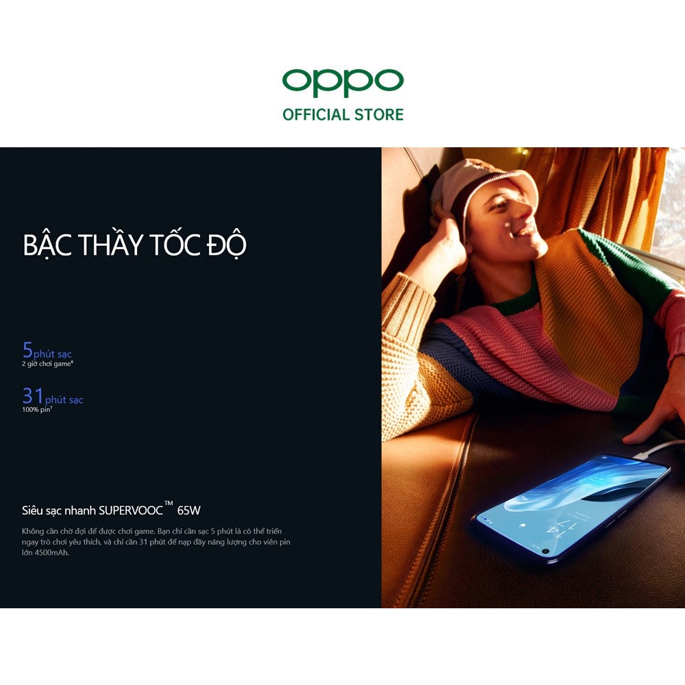 [Mã ELCN7 giảm 7% đơn 2TR] Điện Thoại OPPO RENO7 5G (8GB/256GB) - Hàng Chính Hãng