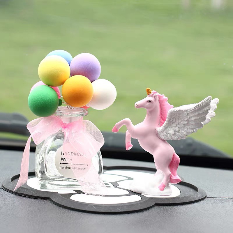 Bình bóng bay tinh dầu thơm trang trí taplo ô tô - Bình bóng decor xe hơi