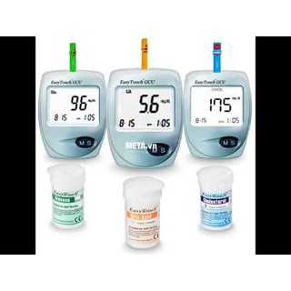 Máy Đo Đường Huyết - Mỡ Máu - Gout 3 Trong 1 Rossmax Easy Touch GCU ET322