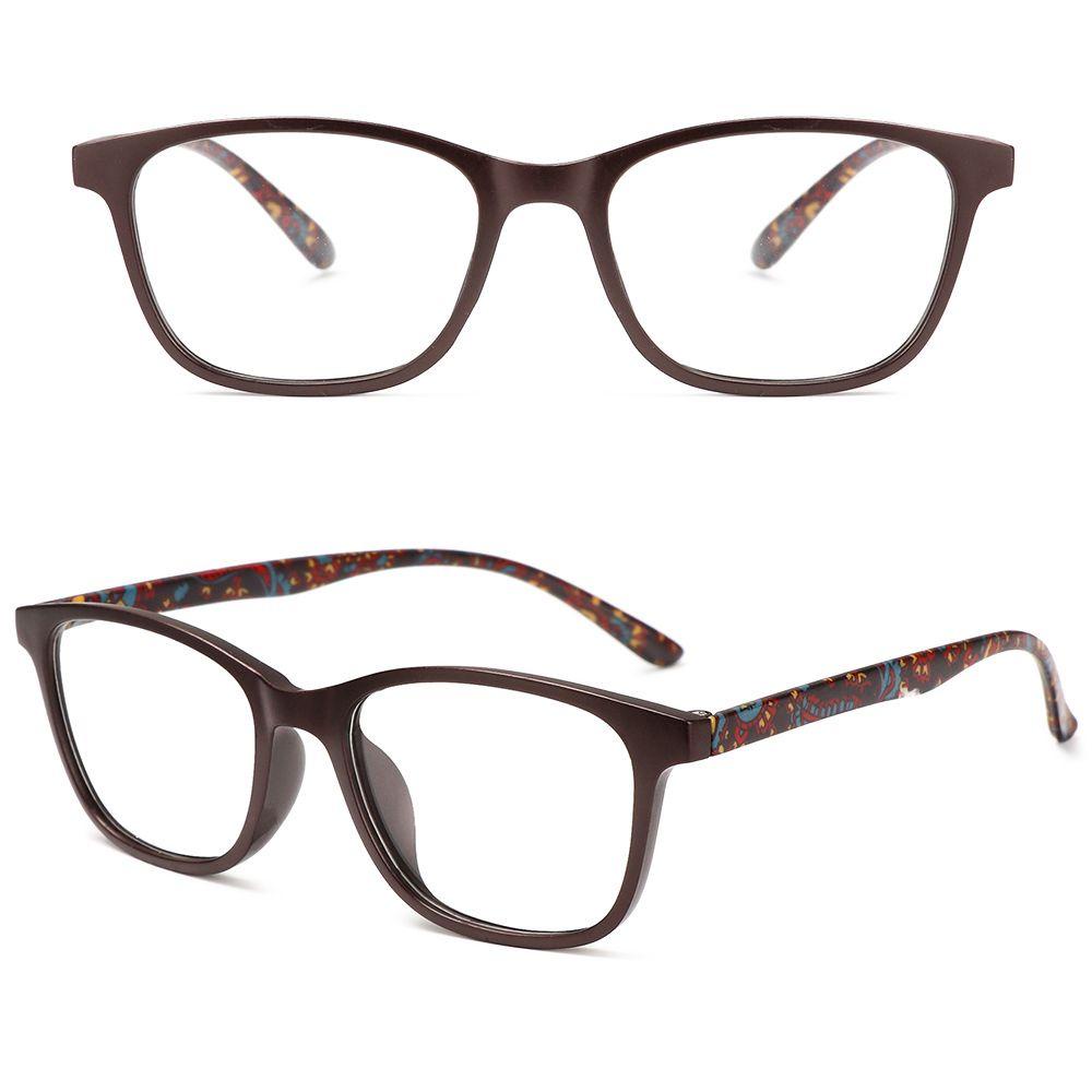 Mắt Kính Chống Ánh Sáng Xanh Phong Cách Retro Cho Nữ