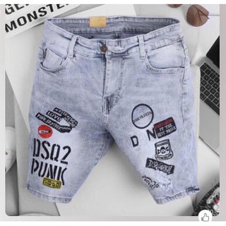 Quần short jean nam đẹp co dãn, giặt không phai màu - mã 140