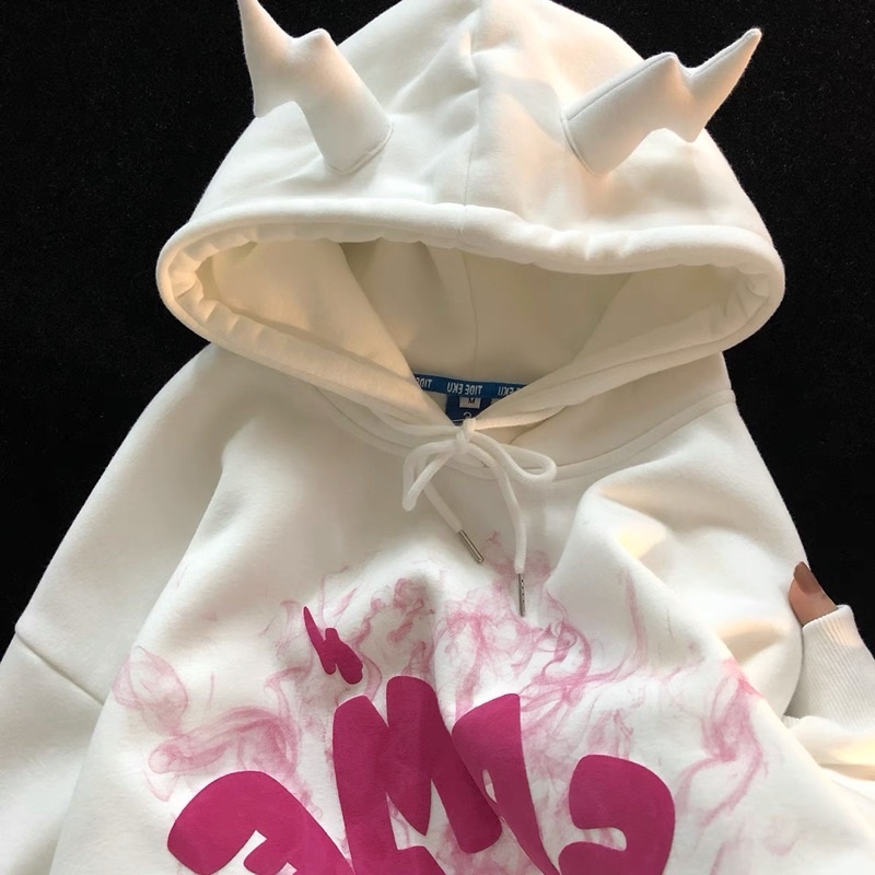 ÁO HOODIE UNISEX CHỮ `SAME` NẶNG GẦN 1KG CÓ NÓN CÓ SỪNG HÀNG CAO CẤP