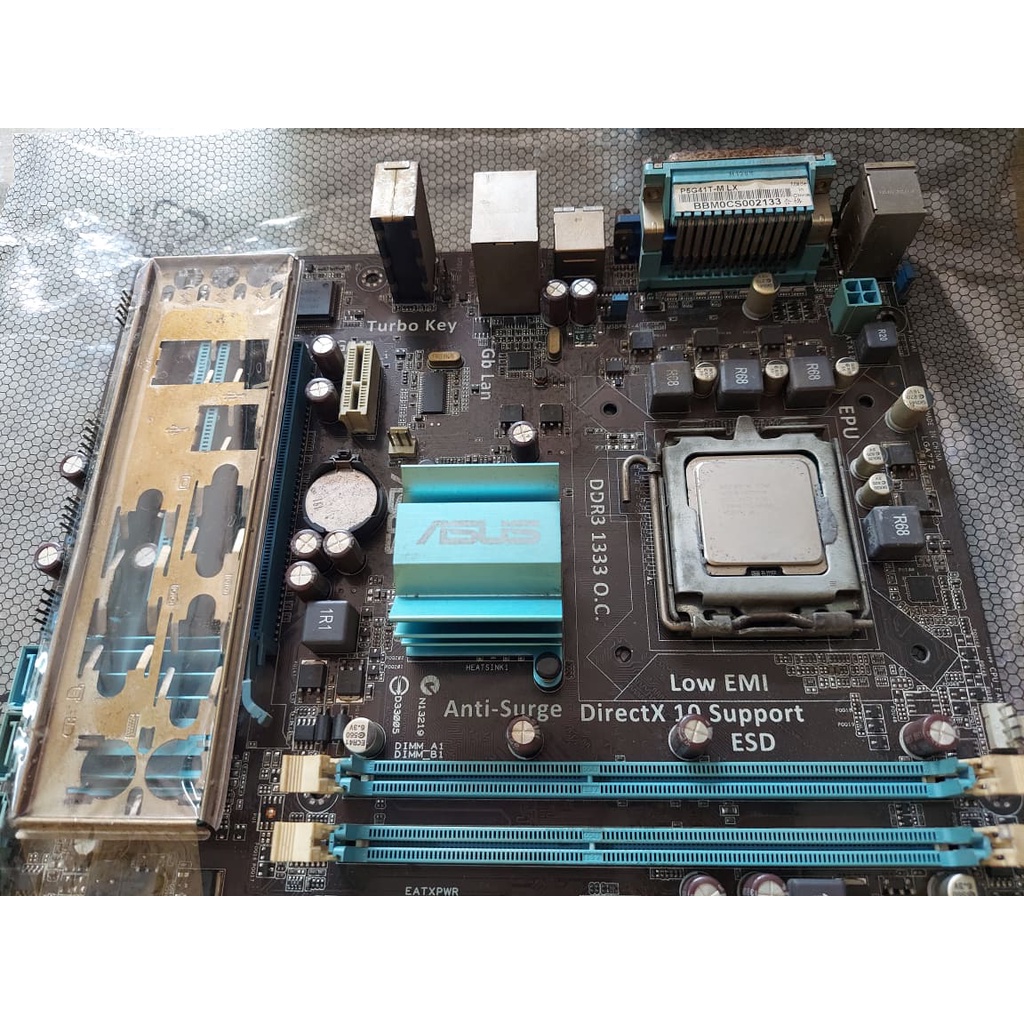 Mainboard ASUS P5G41T-M LX(cũ) không hộp, không kèm CPU.