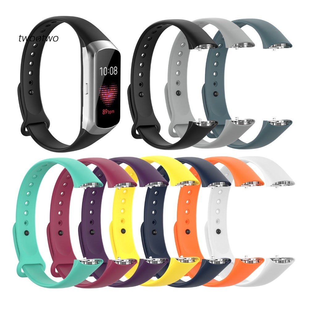 Haio| Dây Đeo Thay Thế Cho Đồng Hồ Thông Minh Galaxy Fit SM-R370 Bằng Silicone