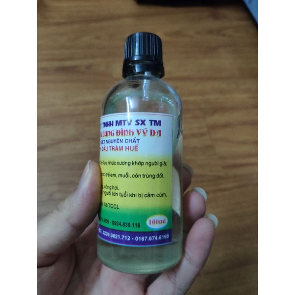 Tinh dầu tràm cung đình vỹ dạ Huế chuẩn chính hãng hàng XK