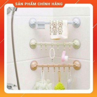 [HÀNG SIÊU TỐT] Combo 3 thanh treo đồ hít chân không