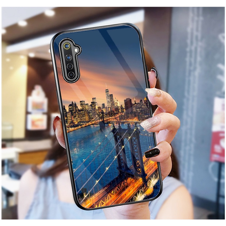 Ốp Lưng REALME 6, 6 PRO Ốp kính bóng cao cấp mới nhất