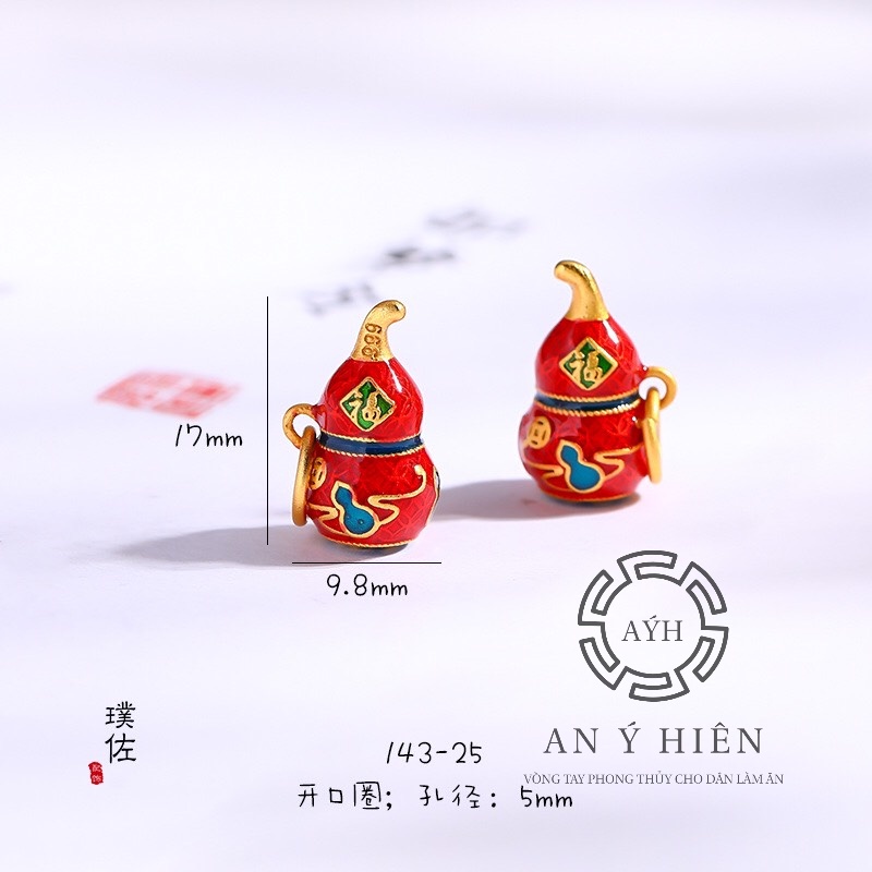 Charm Hồ lô đỏ #C553( An Ý Hiên)