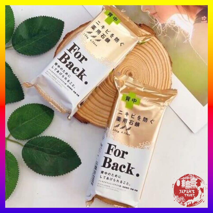 Xà phòng giảm mụn lưng For Back Soap 135g Nhật Bản - Mùi thơm nhẹ dễ chịu - Giảm mụn hiệu quả | BigBuy360 - bigbuy360.vn