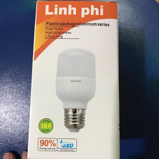 Bóng đèn LED bulb trụ SIÊU SÁNG Linh Phi - Bóng Led các cỡ 5W-65W Tiết kiệm 90% điện năng