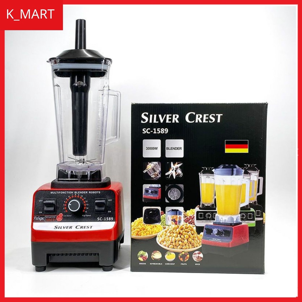 Máy xay sinh tố công nghiệp SILVER CREST,Máy say gia đình công xuất cao [ K_MART Siêu thị tiện ích gia đình ]
