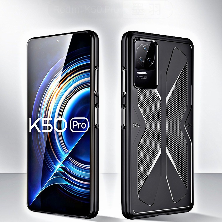 Ốp lưng Redmi K40s kiểu dáng gaming thời trang chống sốc tản nhiệt thời trang cao cấp