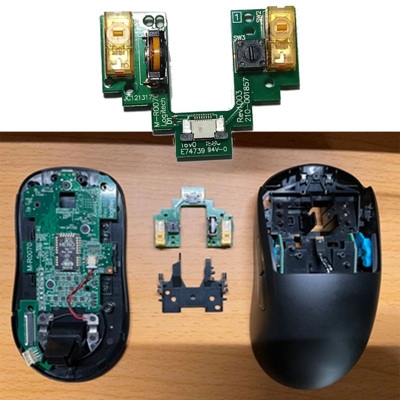 Bảng Mạch Chuột Chơi Game Không Dây TTC Màu Vàng Chống Bụi Cho logitech G Pro