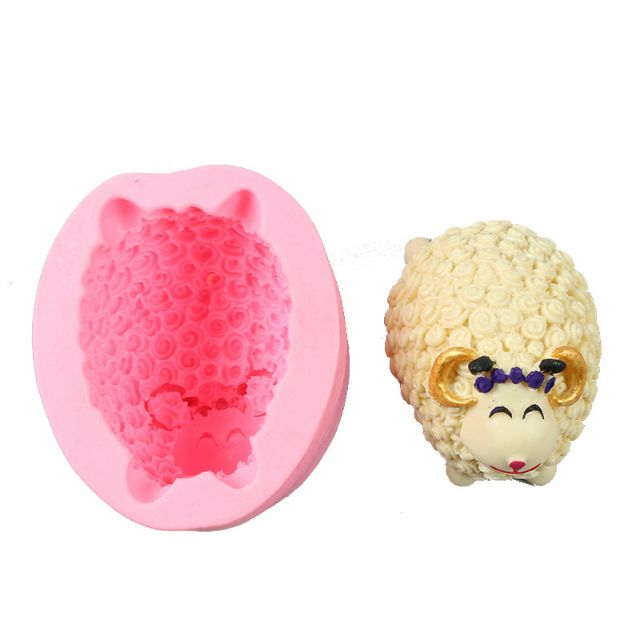 Khuôn silicone 4D Con cừu