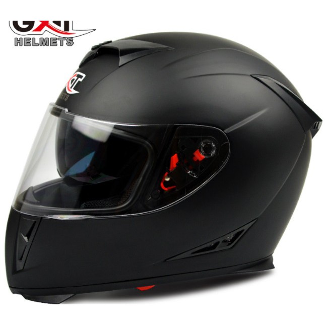 Mũ nón bảo hiểm GXT fullface full face TQ đầu lâu màu vàng đen