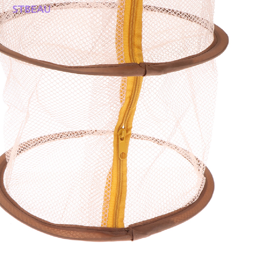 [Cxstbuan] Giỏ Lưới Treo Phơi Đồ 3 Tầng Có Khóa Kéo MME