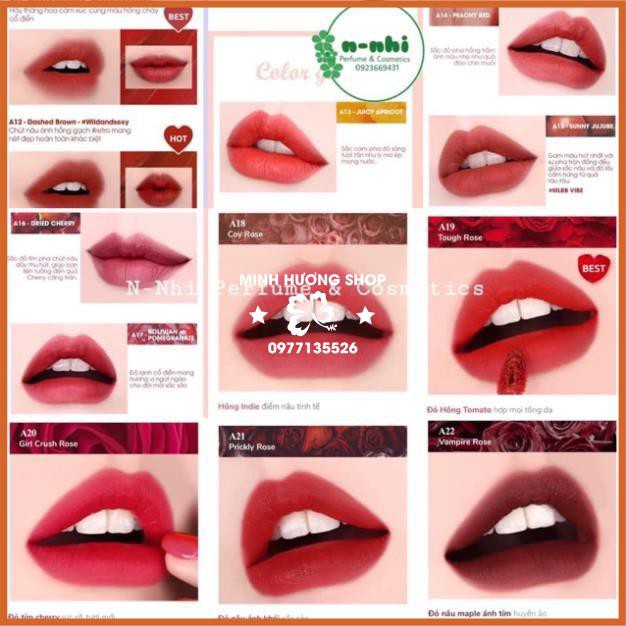 ( có tem ) Son kem BLACK HANDMADE A3- A6 - A12 - A13 - A14 - A15  -A16 - A17 | BigBuy360 - bigbuy360.vn