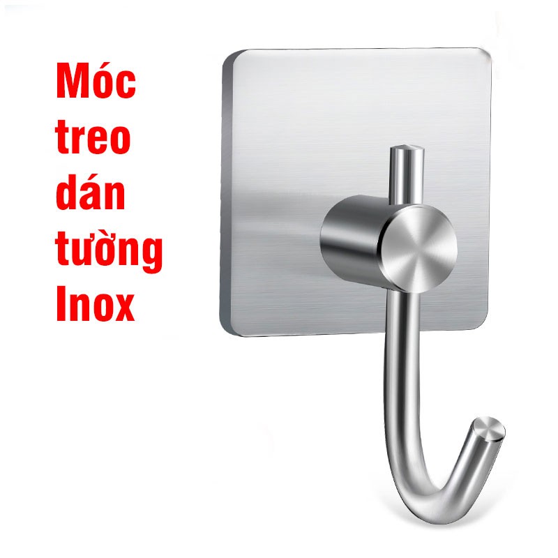 Móc treo đồ dán tường Inox, chịu lực VKIT M04