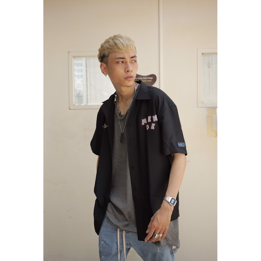 MENDE - Chessboard Shirt - áo sơ mi tay ngắn MENDE chính hãng