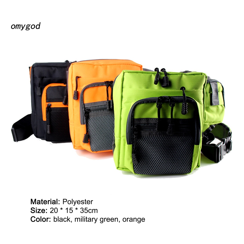 Túi đeo vai Mini chống nước thiết kế lưới dùng khi đi câu cá/du lịch