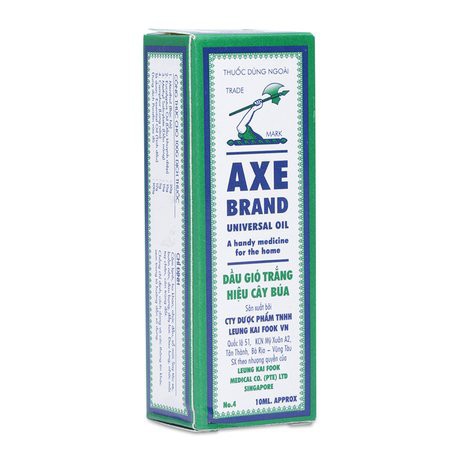 Dầu Gió Trắng Hiệu Cây Búa AXE Brand 5ml