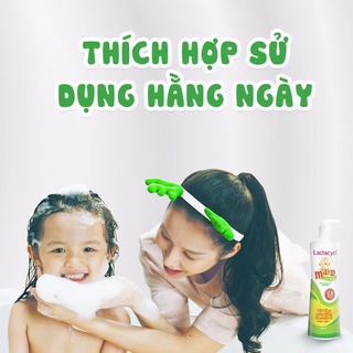 sữa tắm lactacyd milky cho bé