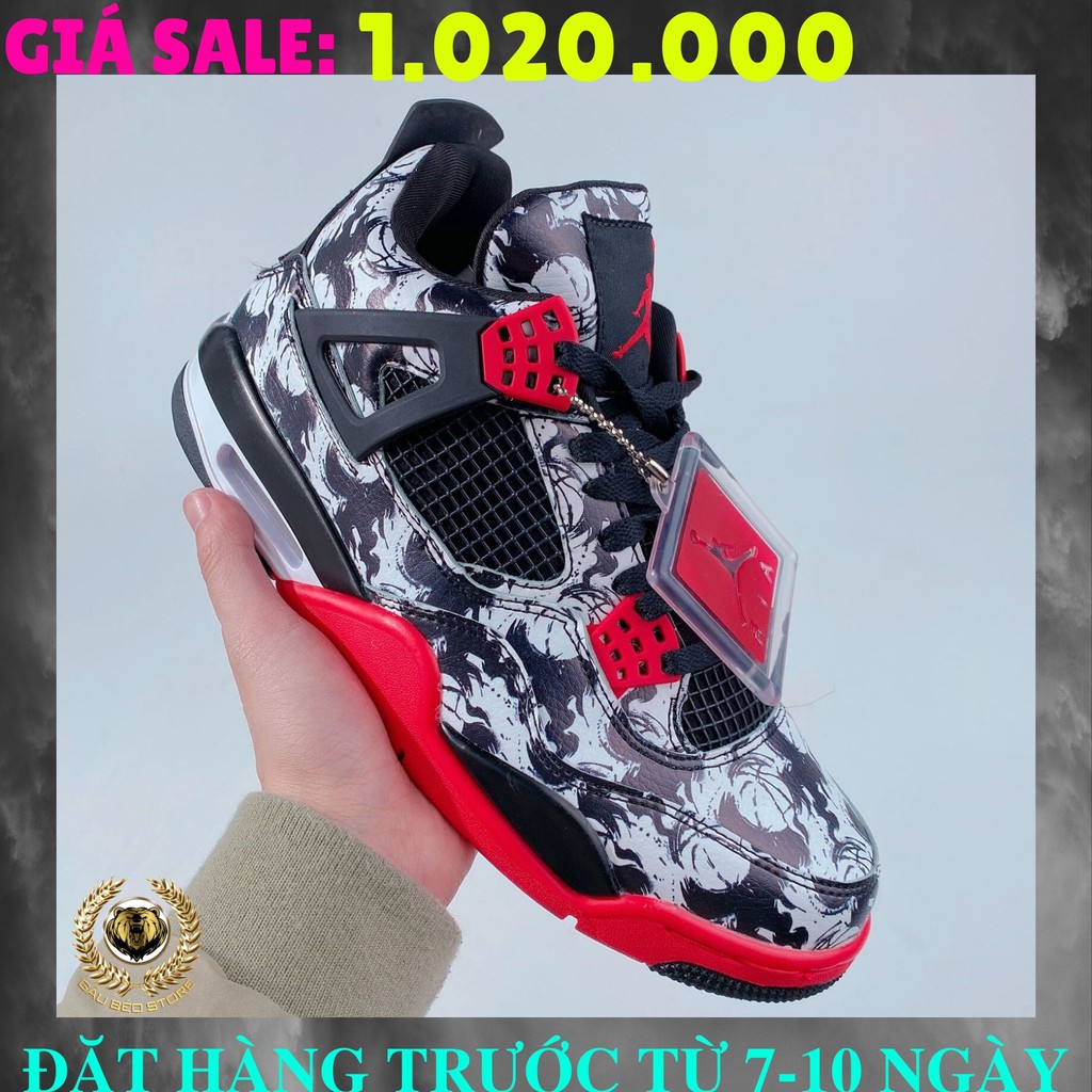 📦 FULLBOX 🌐 ORDER 🎀 SALE 50% 🎀 💯 ẢNH THẬT 🏷 Nike Air Jordan 4 Retro AJ4 🏷 👟 GIÀY NAM NỮ 👟