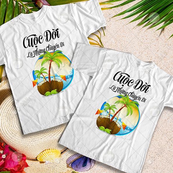 💥Áo thun cặp đôi💥Áo Wedding💥Chụp ảnh cưới💥In hình "Những chuyến đi V4", "Những chuyến đi V5"