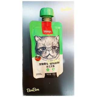 Súp Thưởng Wanpy Tuýp 90GR - 4 vị cho mèo