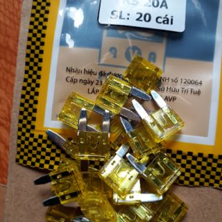Cầu chì xe ga xe số từ 5A~25A.giá 10 chiếc