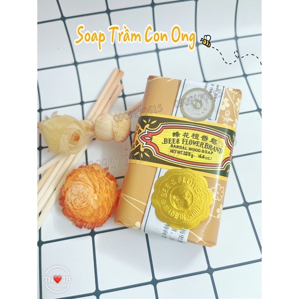 01 Cục Soap Trầm Con Ong Mùi Thơm Sang Trọng Thái Lan