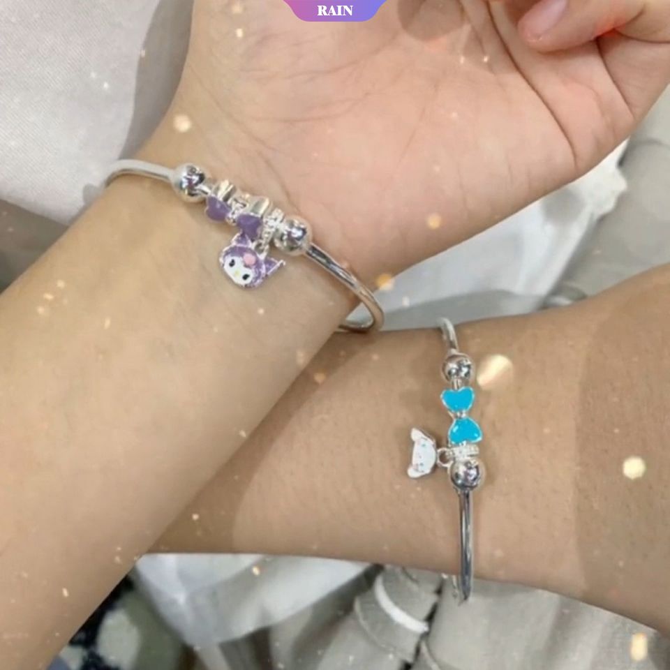 SANRIO Vòng Đeo Tay Họa Tiết Hoạt Hình Dễ Thương Bắt Mắt Sành Điệu