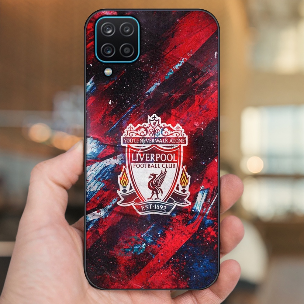 Ốp lưng Samsung A12 5G, M12 viền đen in hình Liverpool FC