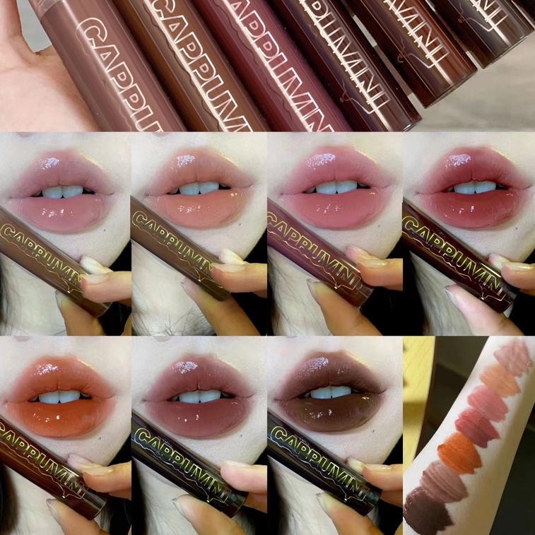 Son Kem Lì Nhung Mịn Trang Điểm Lâu Trôi CAPPUVINI