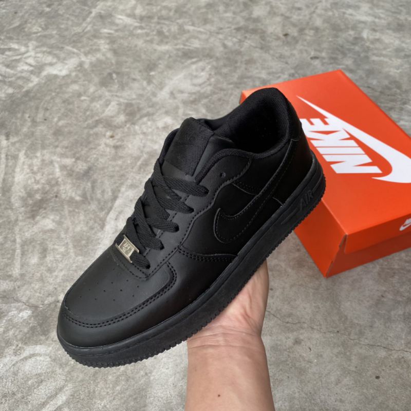 [Fullbox] Giầy sneaker air force 1 full đen nam nữ