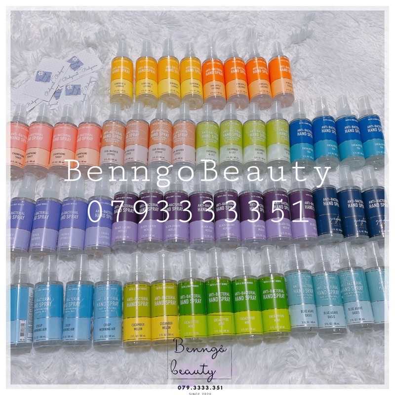 XỊT RỬA TAY DIỆT KHUẨN BATH AND BODY WORKS 💦