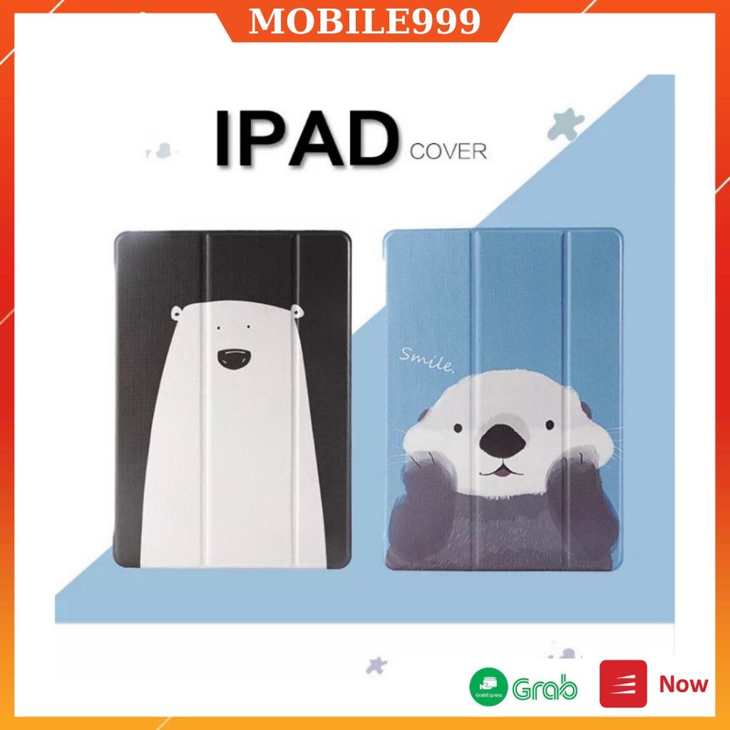 Bao da ipad Silicon hình Gấu siêu cute ốp ipad 10.2 gen 7/8/Pro 10.5/Air3/Air 1/Air 2/Gen 5/6...MOBILE999