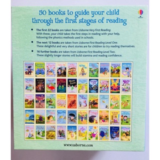 [Freeship]Bộ Nhập - Full 50C + AUDIO- USBORNE MY FIRST READING LIBRARY