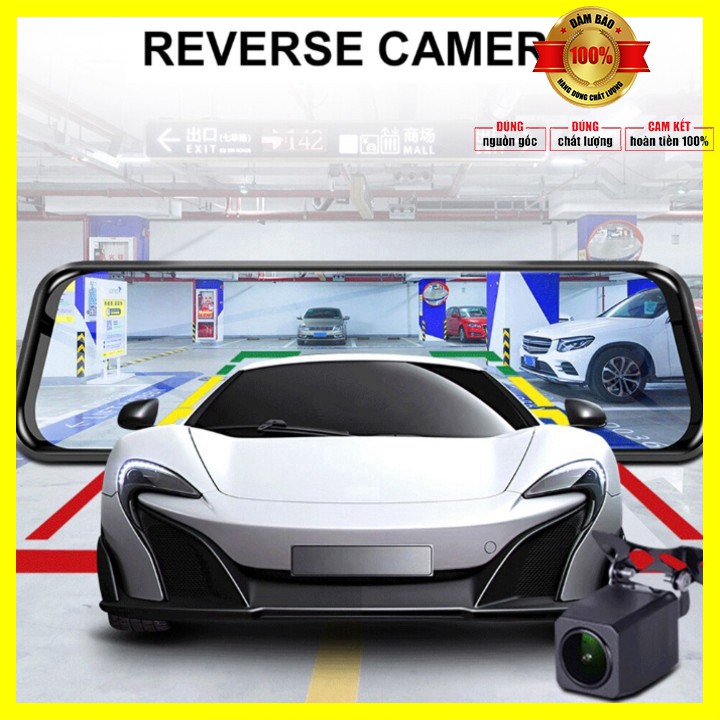 [ BẢO HÀNH 12 THÁNG] Camera hành trình gắn gương ô tô Phisung 4G, Wifi, 10 inch, dẫn đường Navitel MÃ Z55 | BigBuy360 - bigbuy360.vn