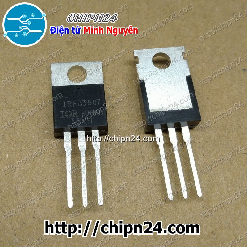 [1 CON] MOSFET IRFB3507 TO-220 97A 75V Kênh N (FB3507 3507)